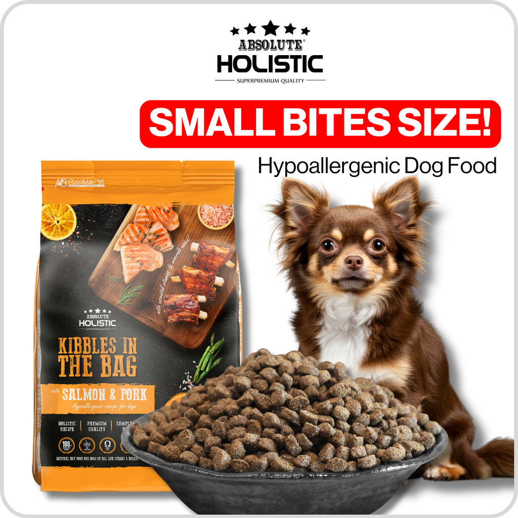 Absolute Holistic Kibbles in the Bag.