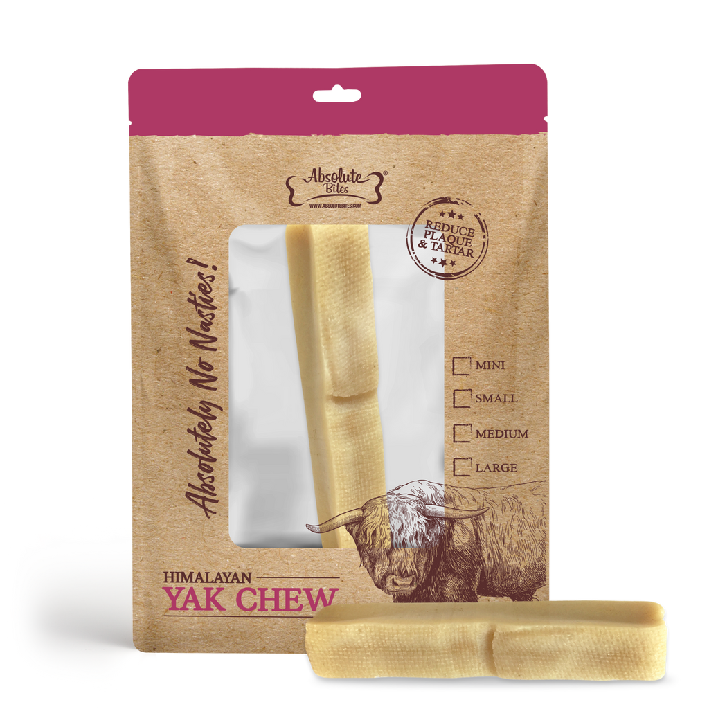 Absolute Bites Single Ingredient Dog Chew - Himalayan Yak Chew (Large) | 1pc.