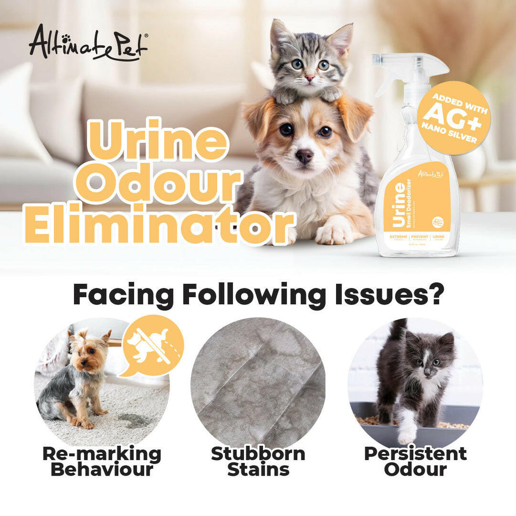 [CTN of 6]Altimate Pet Urine Odor Deodorizer Spray with Nano Silver & Enzyme For Dogs & Cats 946ml.