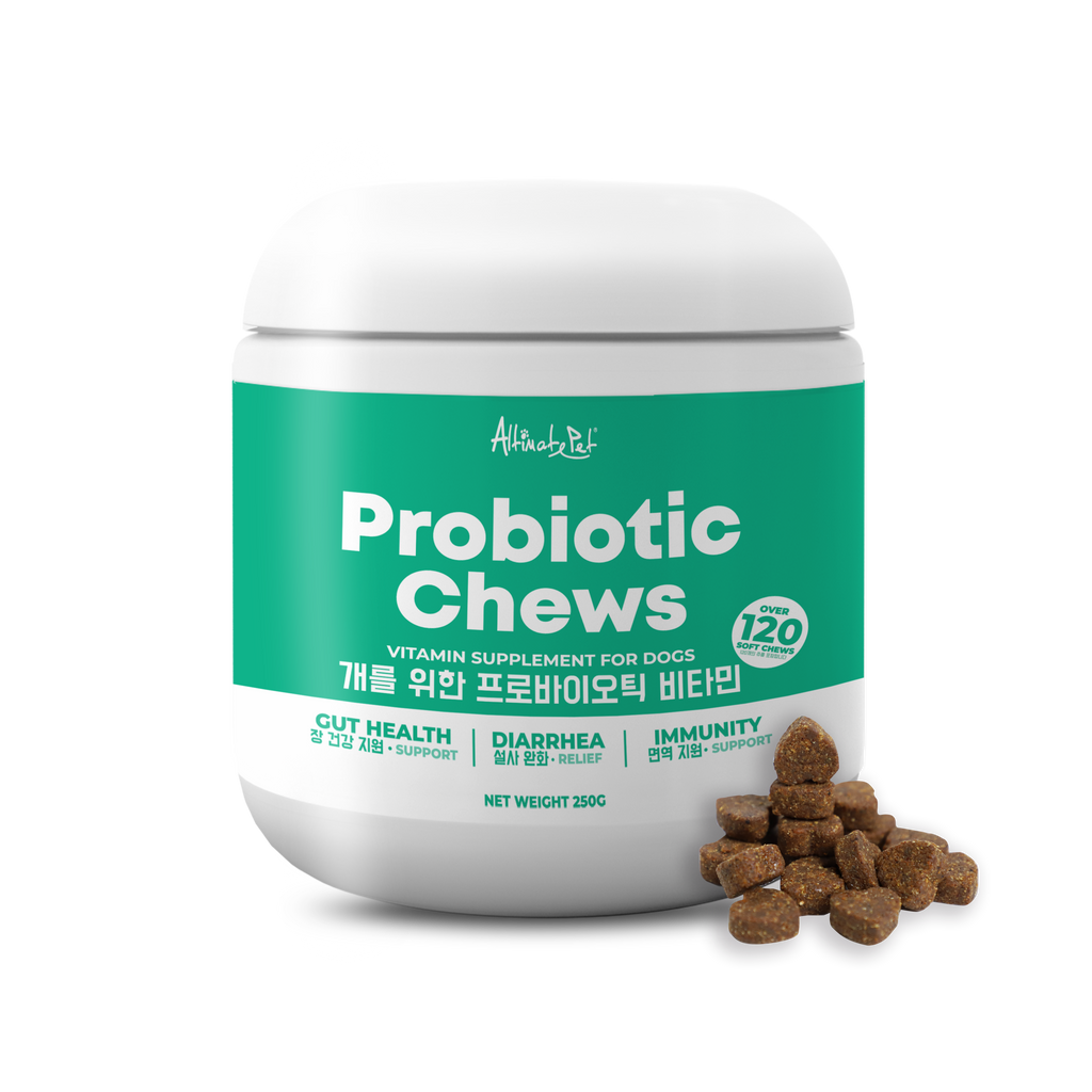Altimate Pet Probiotic Vitamin Supplement For Dogs - Over 120 Soft Chews (250g).