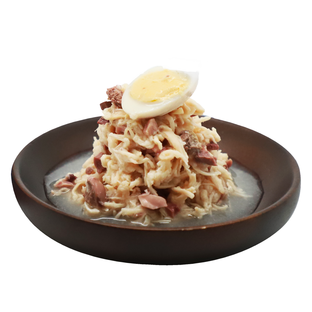 Absolute Holistic Raw Stew Canned Food for Cats & Dogs - Chicken & Quail Egg (80g).