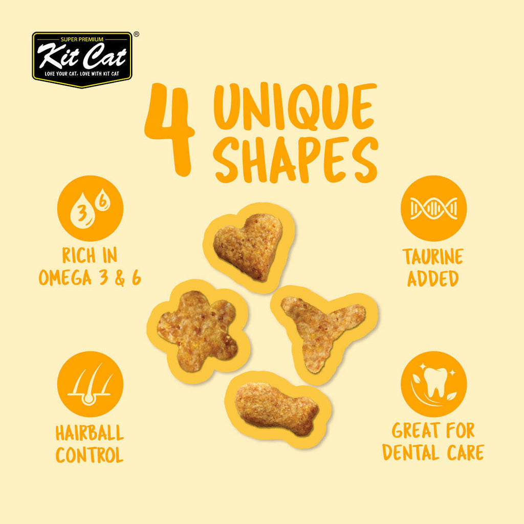 Kit Cat Kitty Crunch Cat Treats - Chicken (60g).