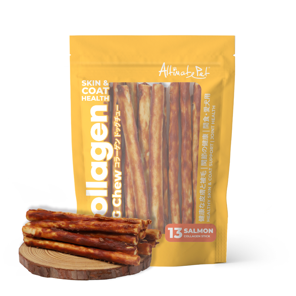 Altimate Pet Collagen Dog Chews - Salmon Collagen Stick 13pcs (90g).