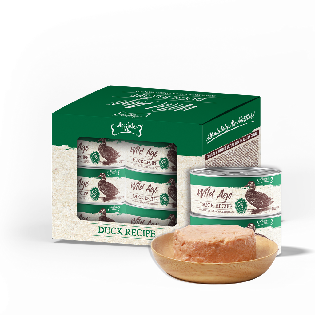 Absolute Bites Wild Age Canned Food - Duck