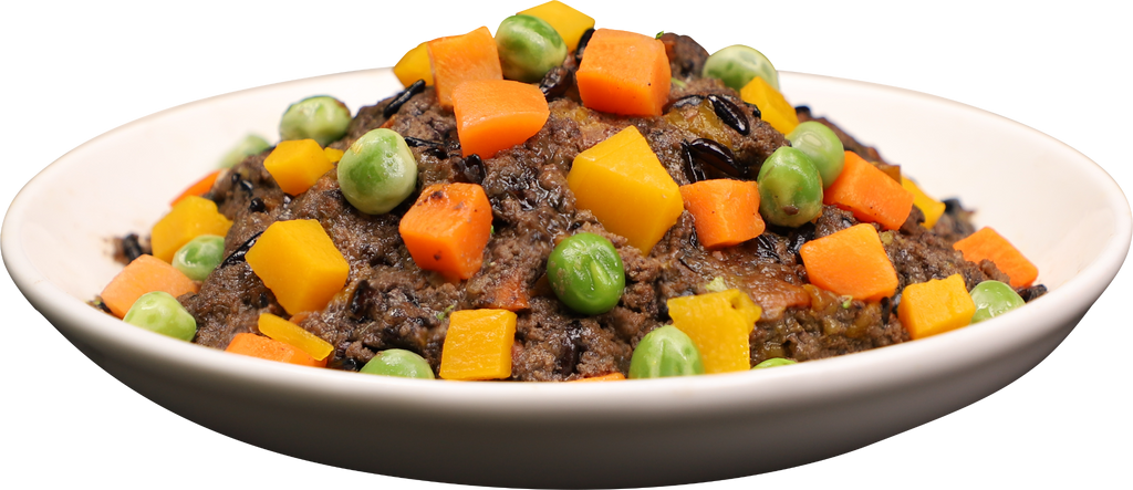 (Trial Pack) Absolute Holistic Home Cooked Style Recipe Gently Cooked Dog Food - Duck, Peas & Pumpkin.