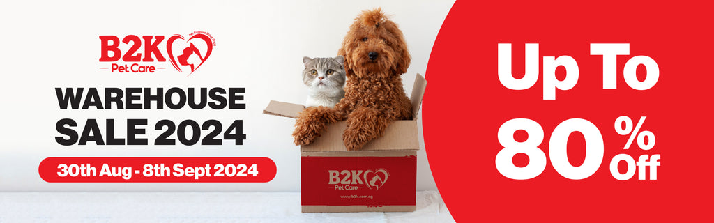 B2K Pet Warehouse Sale 2024