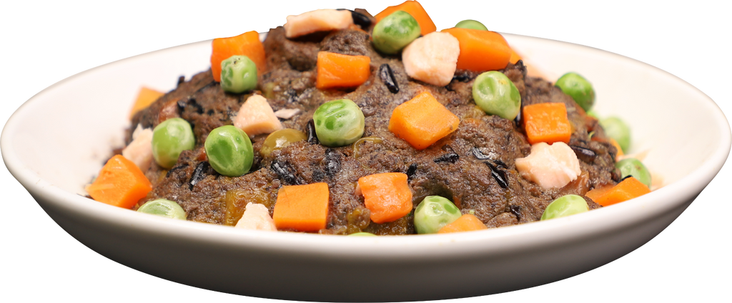 (Trial Pack) Absolute Holistic Home Cooked Style Recipe Gently Cooked Dog Food (125g x 3) - Fish, Peas & Duck.