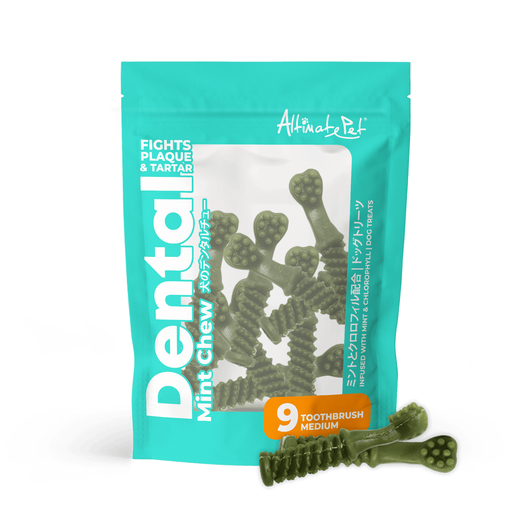 Altimate Pet Dental Chews for Dogs - Mint Toothbrush Medium 150g (9pcs).