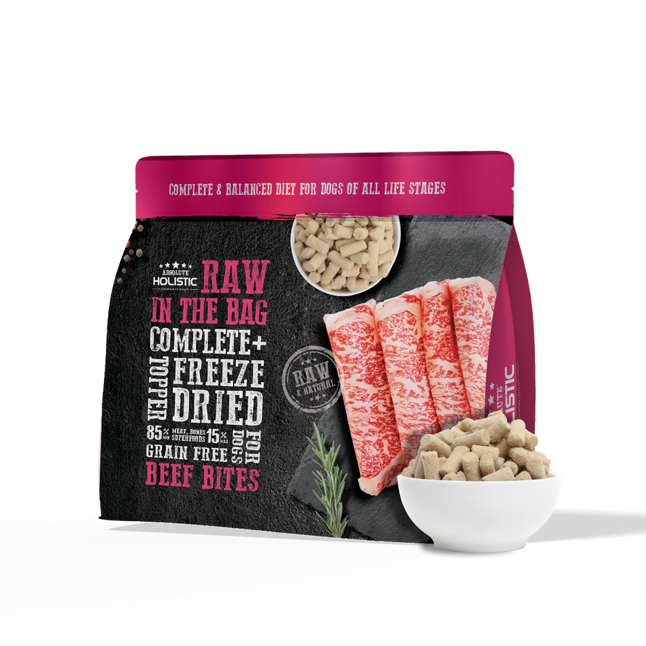 Absolute Holistic Raw in the Bag Complete Freeze Dried Dog Food