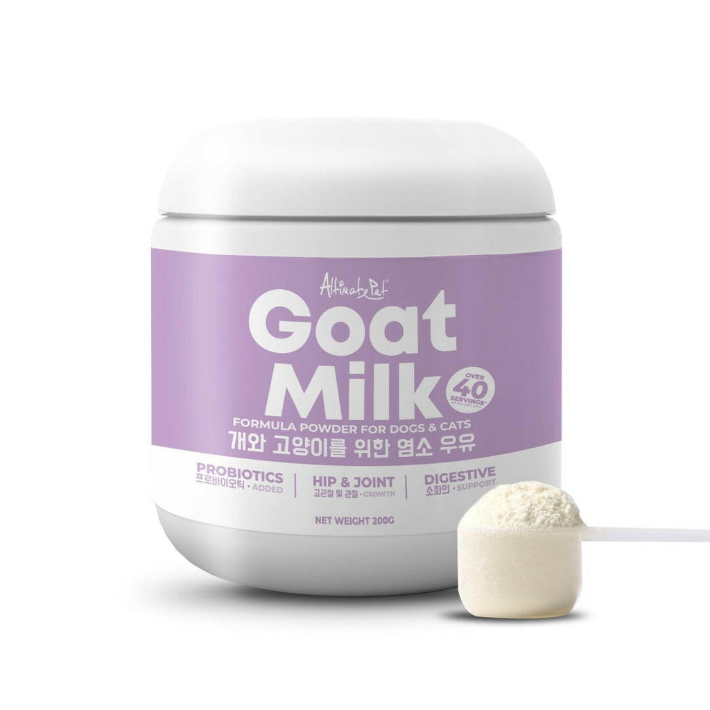 Altimate Pet Goat Milk Powder For Dogs & Cats - Over 40 Servings (200g).