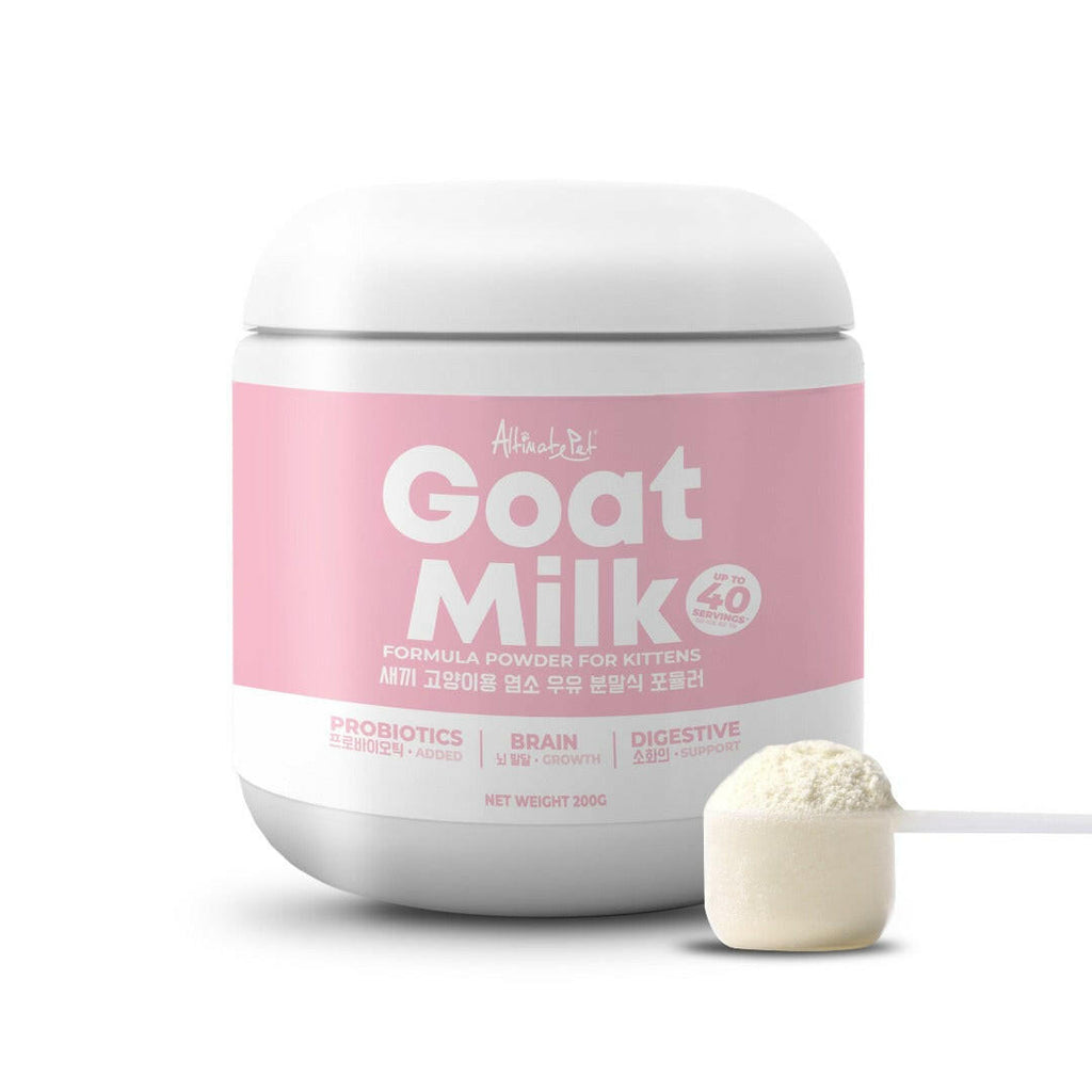 Altimate Pet Goat Milk Powder For Kittens - Over 40 Servings (200g).