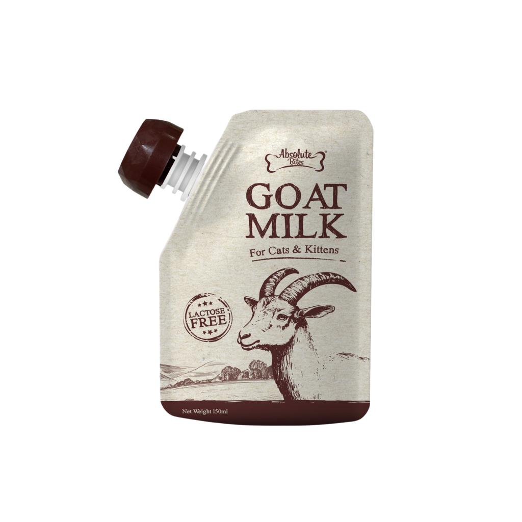 Absolute Bites Lactose-Free Goat Milk (150ml) - for Cats – B2K Pet