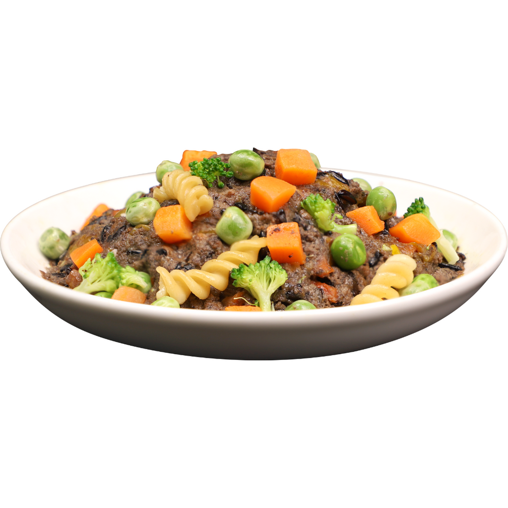 Absolute Holistic Home Cooked Style Recipe Gently Cooked Dog Food (2kg) - Lamb, Peas & Spinach.
