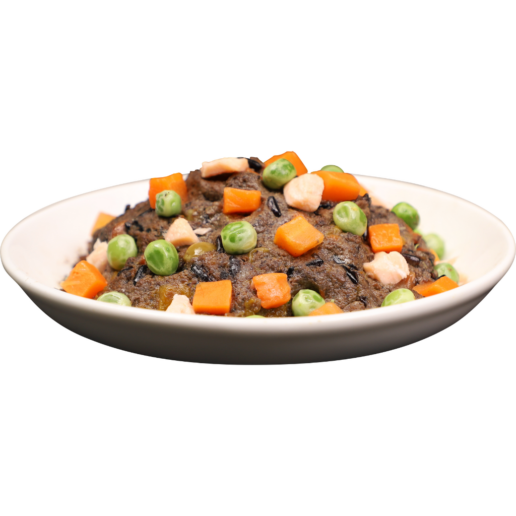Absolute Holistic Home Cooked Style Recipe Gently Cooked Dog Food (2kg) - Fish, Peas & Duck.