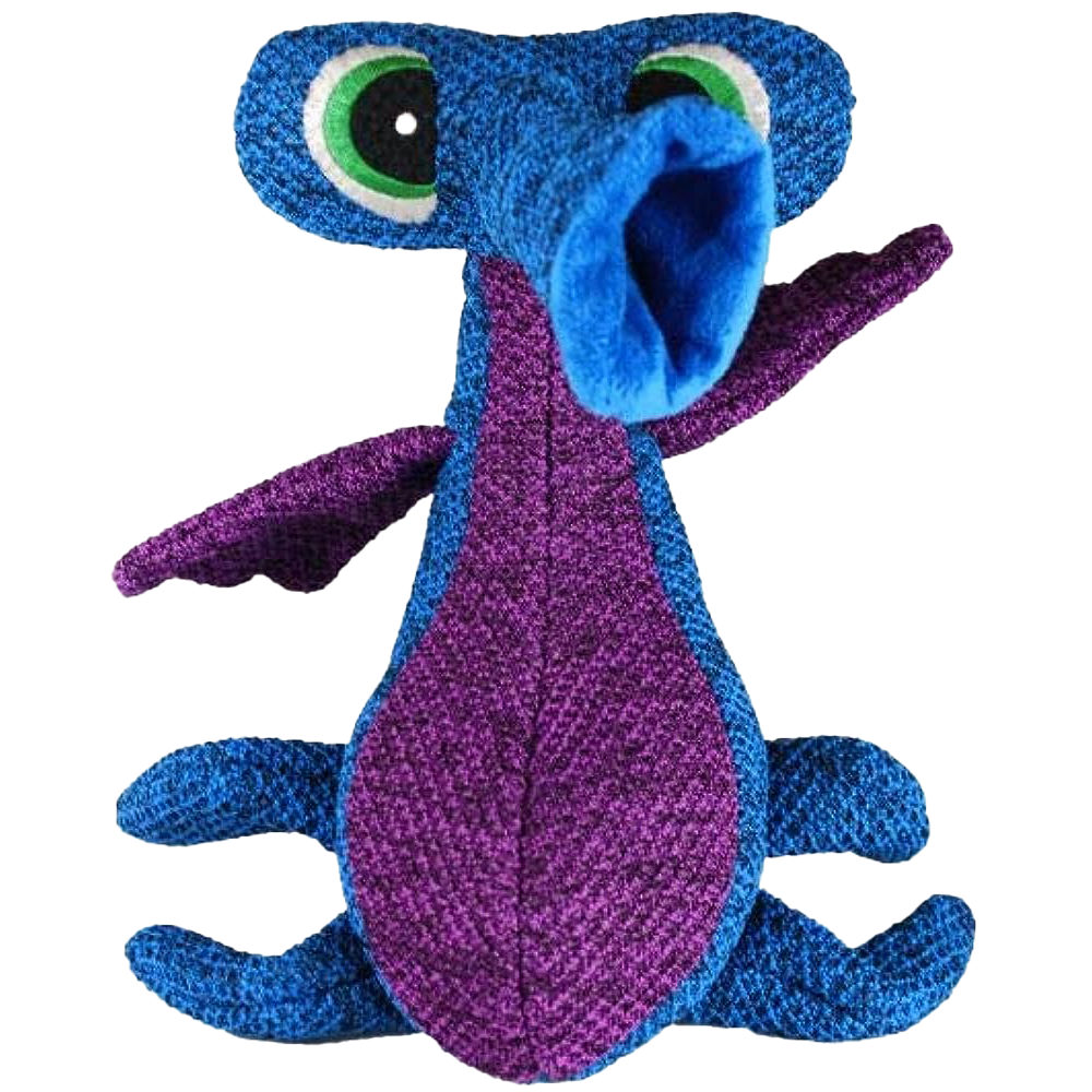 KONG Dog Toy - Woozles Blue (1 Size).