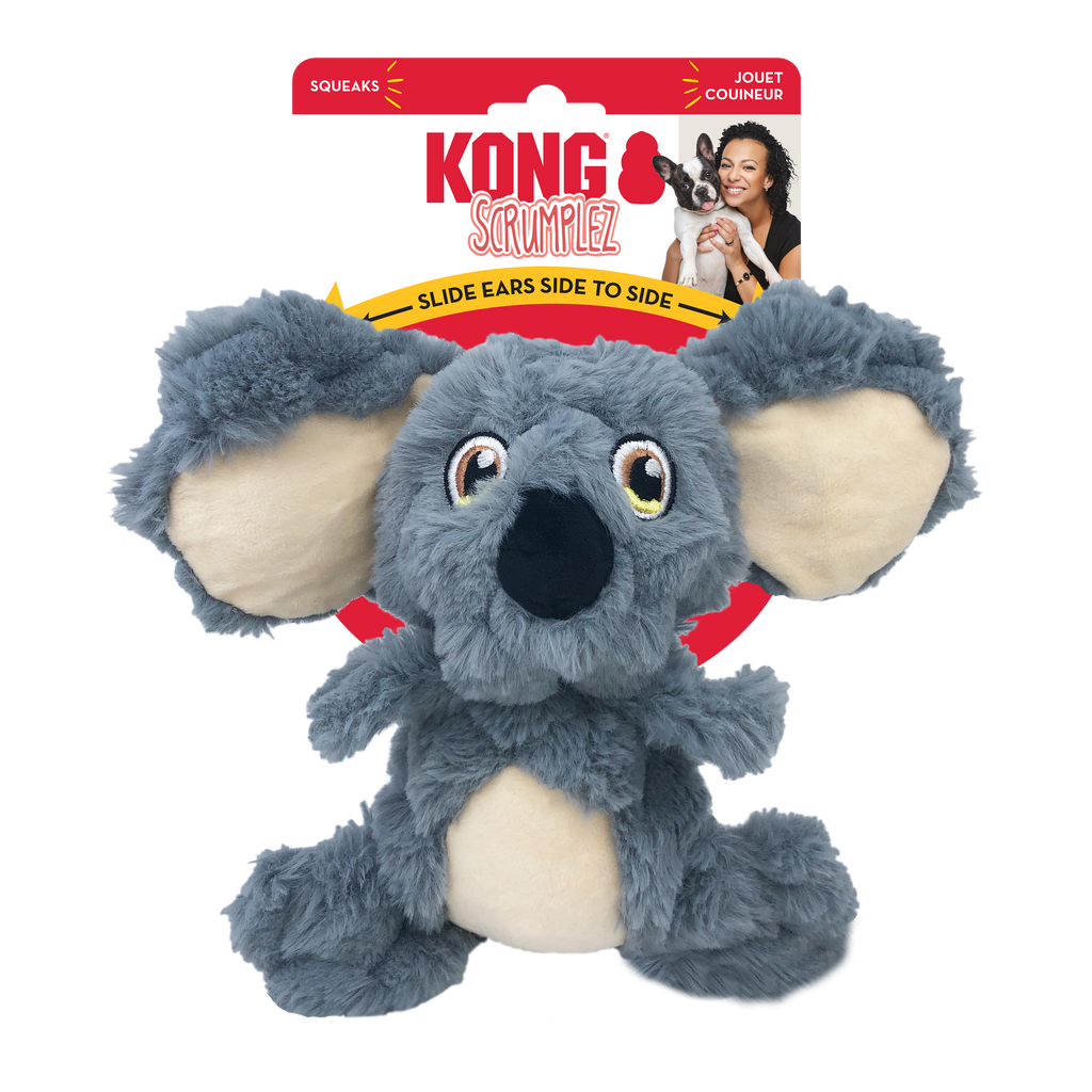 KONG Dog Toy - Srumplez Koala (1 Size).