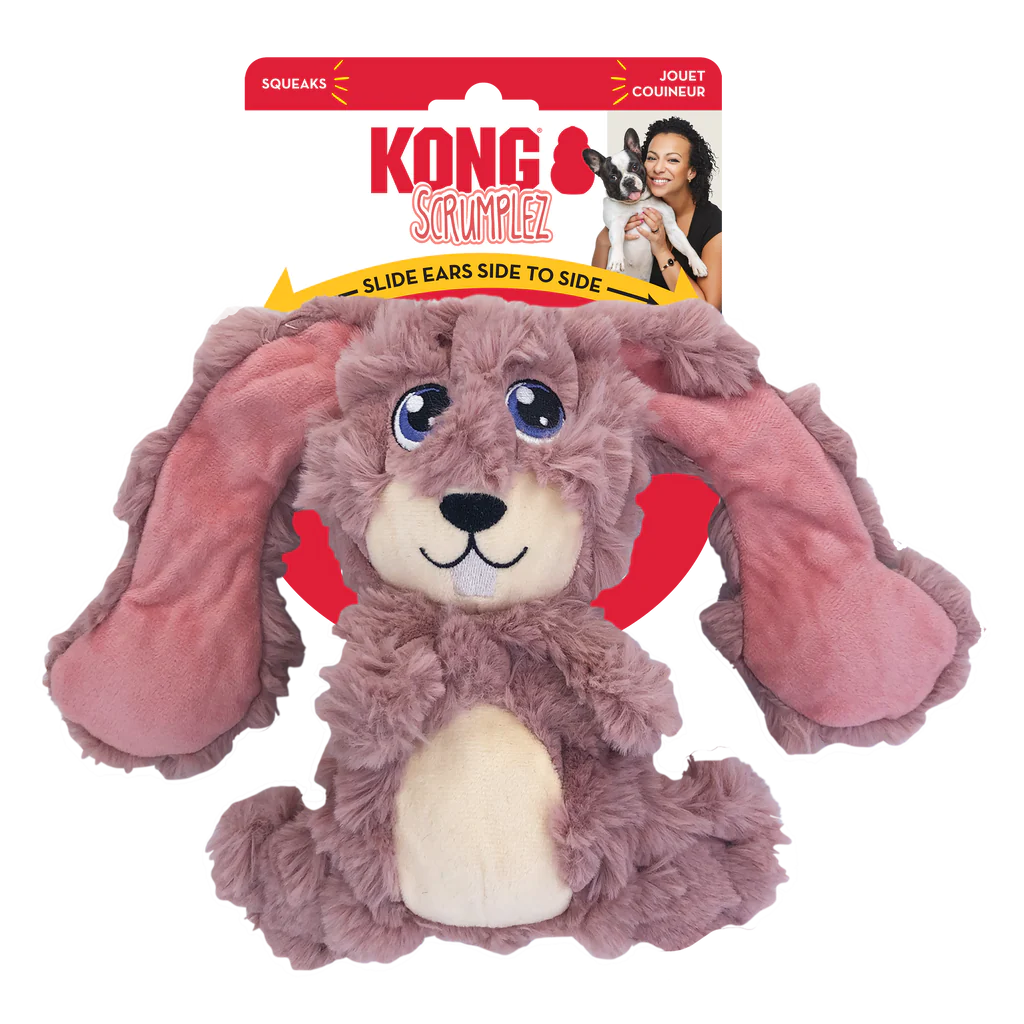 KONG Dog Toy - Srumplez Bunny (1 Size).
