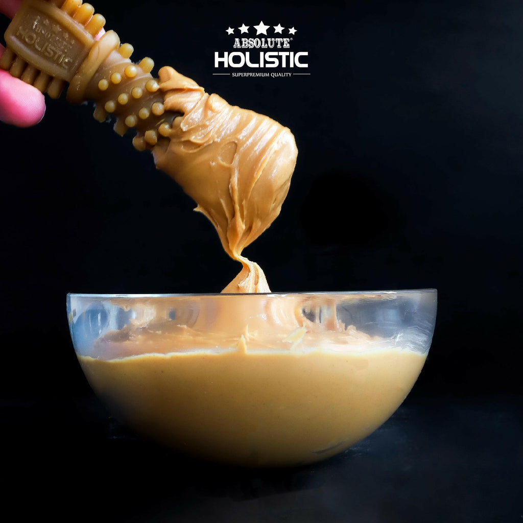 [CTN OF 50] Absolute Holistic Dental Chew for Dogs - Peanut Butter (4").