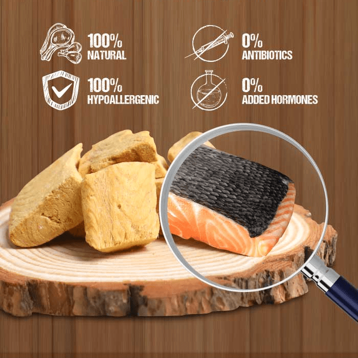 Absolute Bites Single Ingredient Freeze Dried Treats - 100% natural