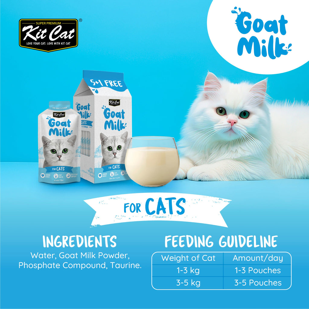 Kit Cat Goat Milk pouches