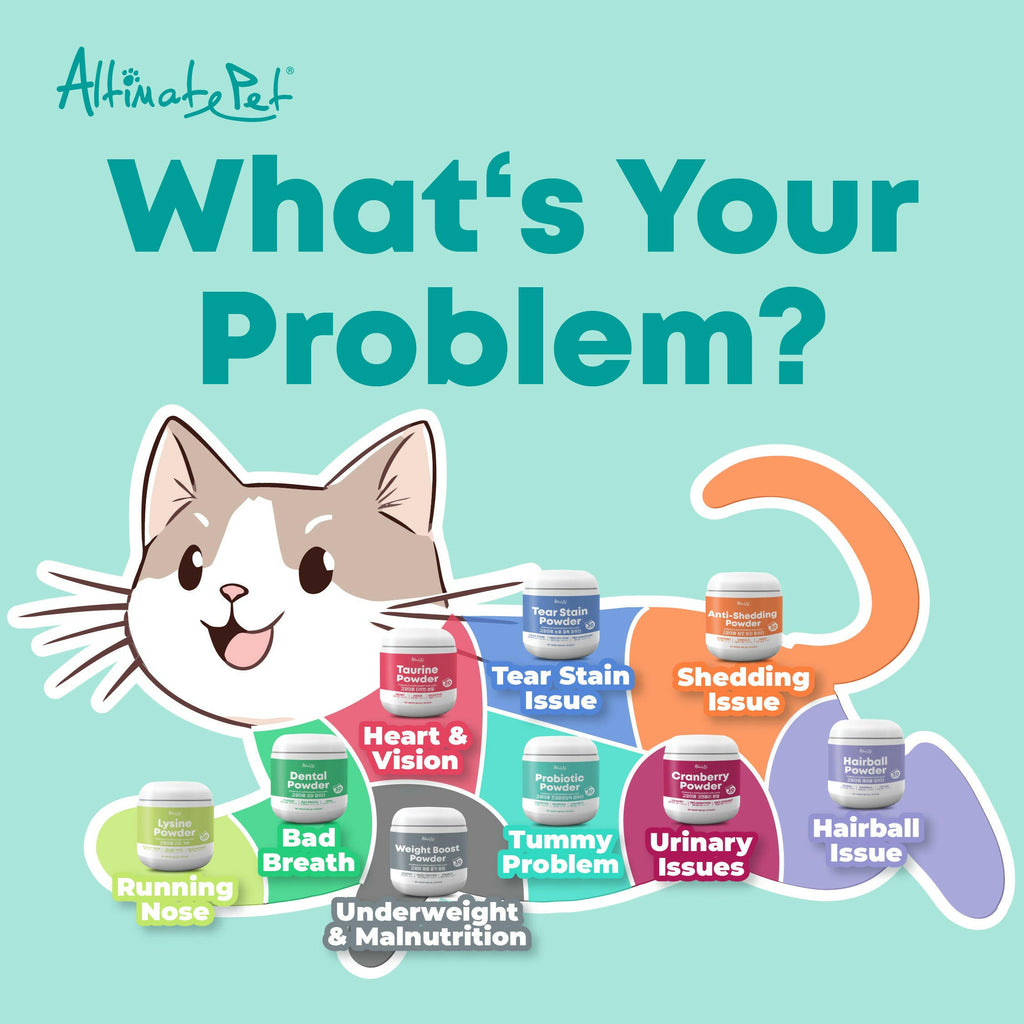 Altimate Pet Supplement Powder for Cats & Kittens - Taurine Powder.