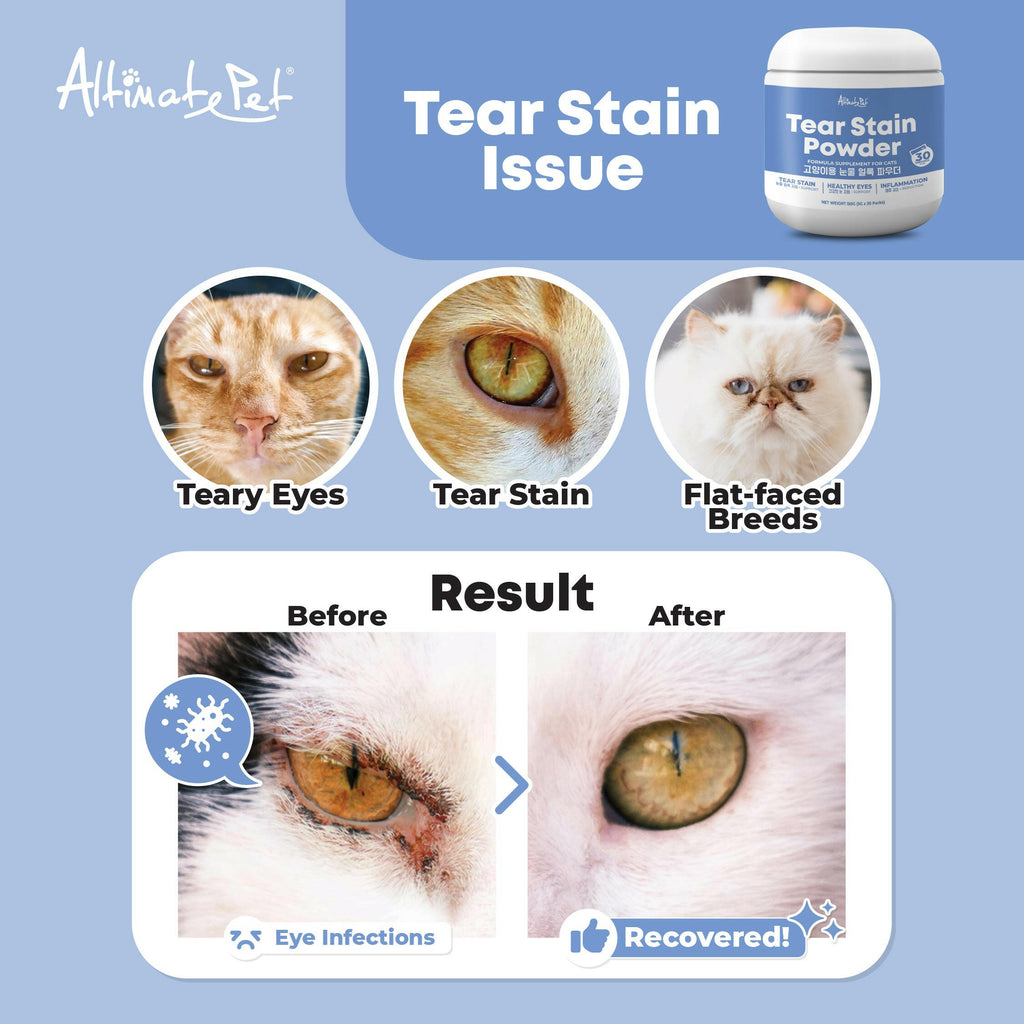 Altimate Pet Supplement Powder for Cats & Kittens - Tear Stain Powder.