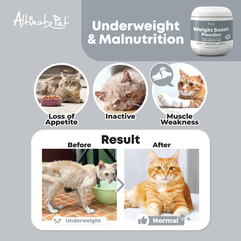 Altimate Pet Supplement Powder for Cats & Kittens - Weight Boost Powder.