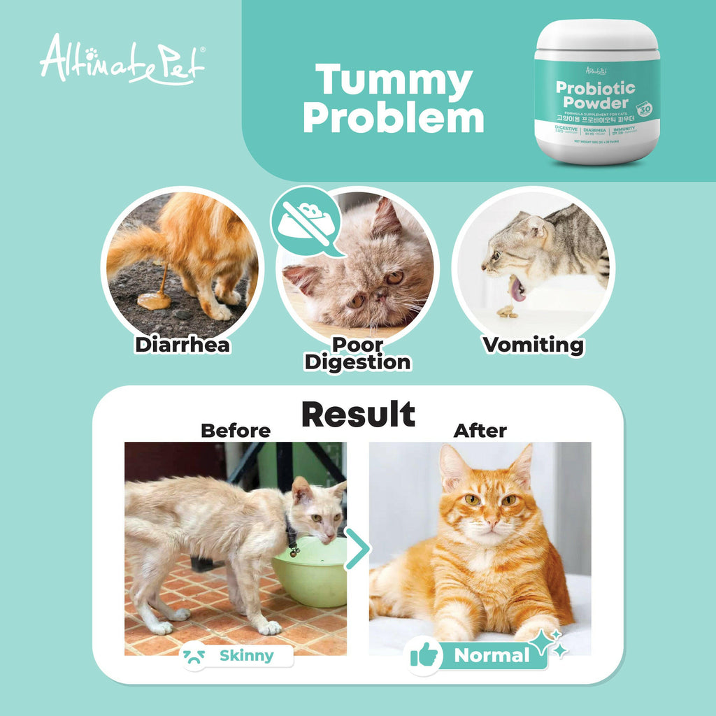 Altimate Pet Supplement Powder for Cats & Kittens - Probiotic Powder.