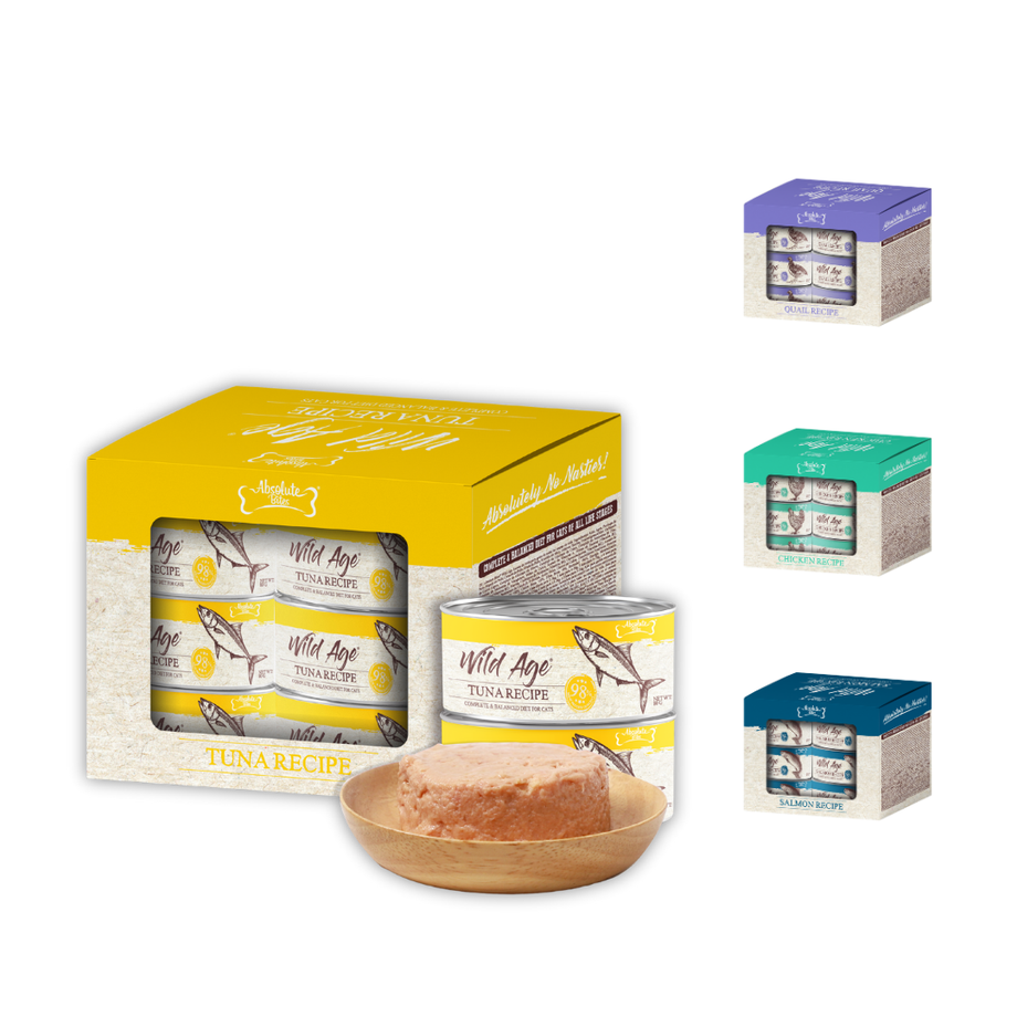 Absolute Bites Wild Age Complete & Balanced Diet Canned Food for