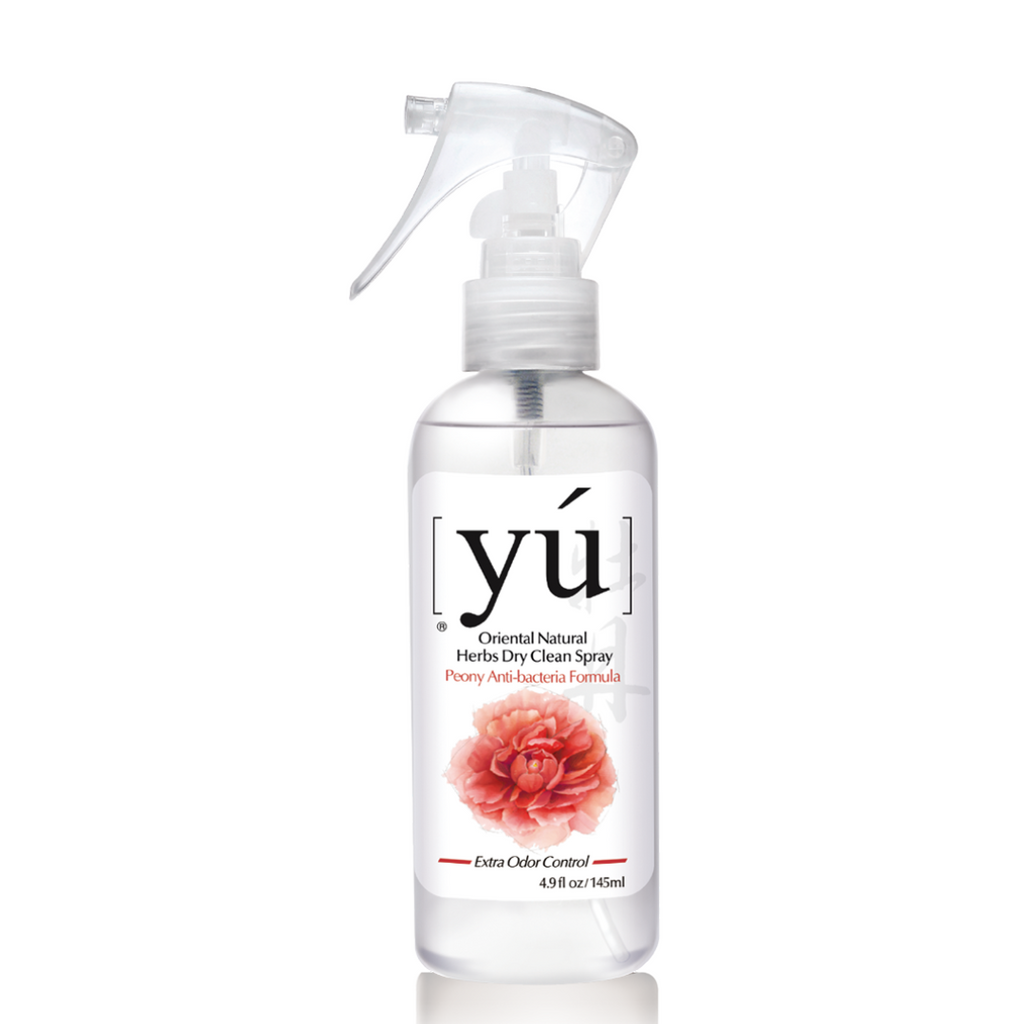 YU Oriental Natural Herbs Bath Dry Clean Spray for Cats & Dogs -  Peony Anti-Bacteria (145ml).