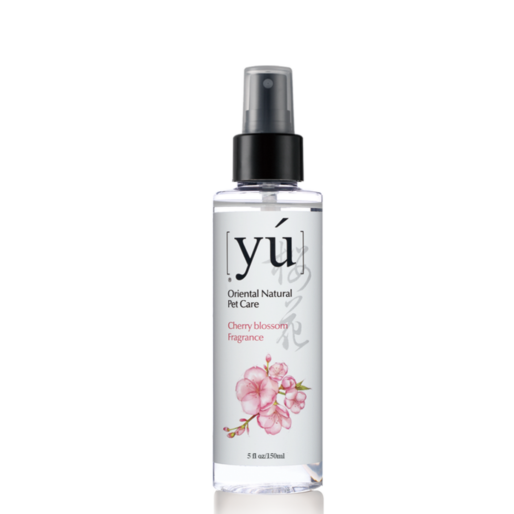 YU Oriental Natural Herbs Fragrance Spray for Cats & Dogs -  Cherry Blossom Fragrance (150ml).