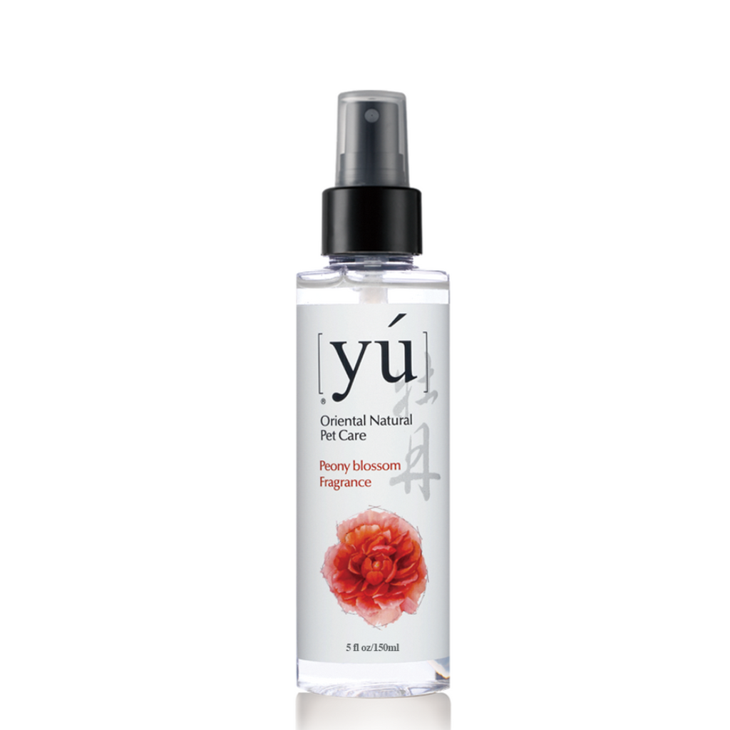 YU Oriental Natural Herbs Fragrance Spray for Cats & Dogs -  Peony Blossom Fragrance (150ml).