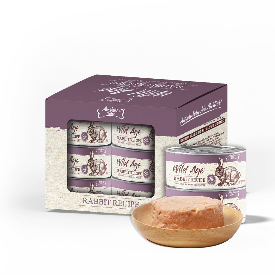 Absolute Bites Wild Age Complete & Balanced Diet Canned Food for