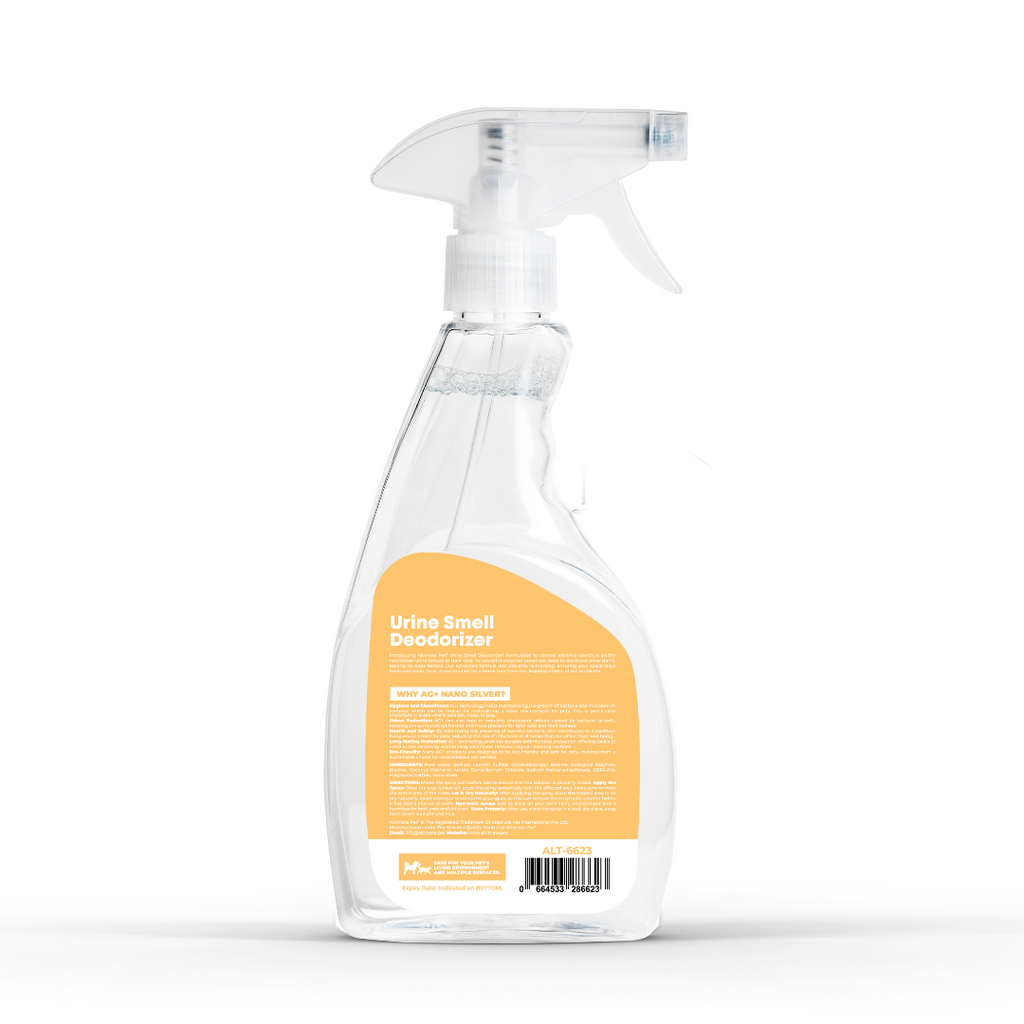 Altimate Pet Urine Odor Deodorizer Spray with Nano Silver & Enzyme For Dogs & Cats 946ml.