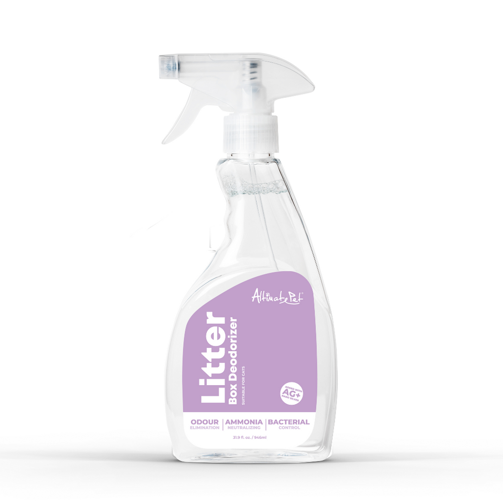Altimate Pet Cat Litter Box Deodorizer Spray with Nano Silver & Enzyme For Cats 946ml.