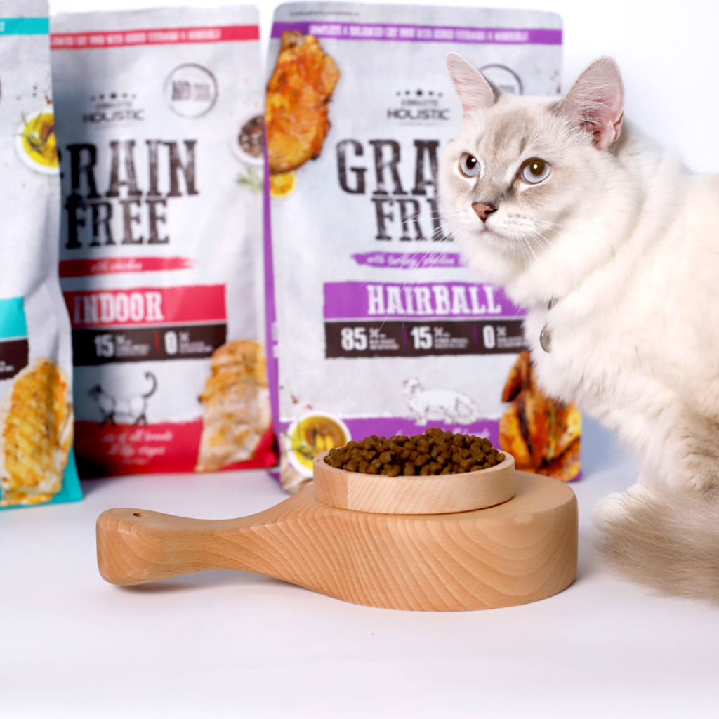 Absolute Holistic Grain Free Dry Cat Food -  Coat Care Dry Cat Food (3lbs).