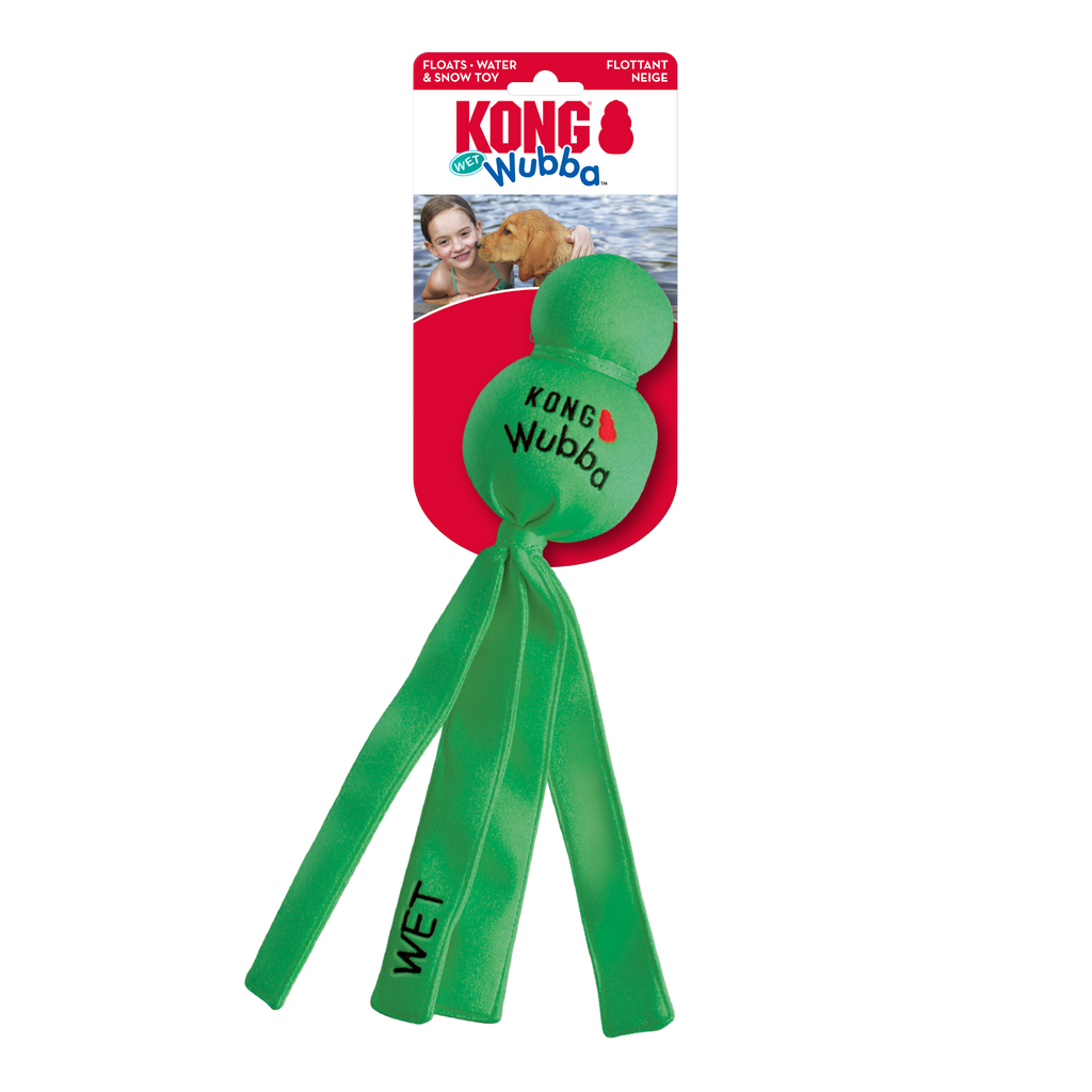 KONG Dog Toy - Wet Wubba™ Assorted (2 Sizes).