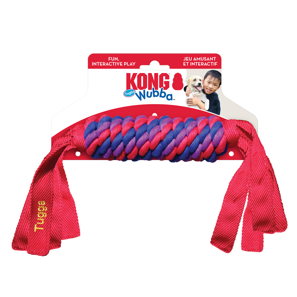 KONG Dog Toy - Tugga Wubba™ Assorted (3 Sizes).