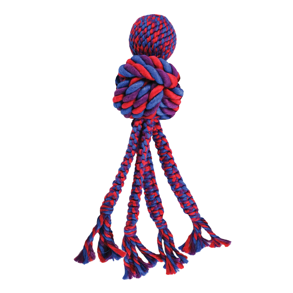 KONG Dog Toy - Wubba™ Weaves with Rope Assorted (3 Sizes).