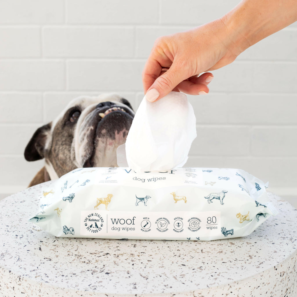 [Free Gift] WOOF Manuka Honey Dog Wipes.