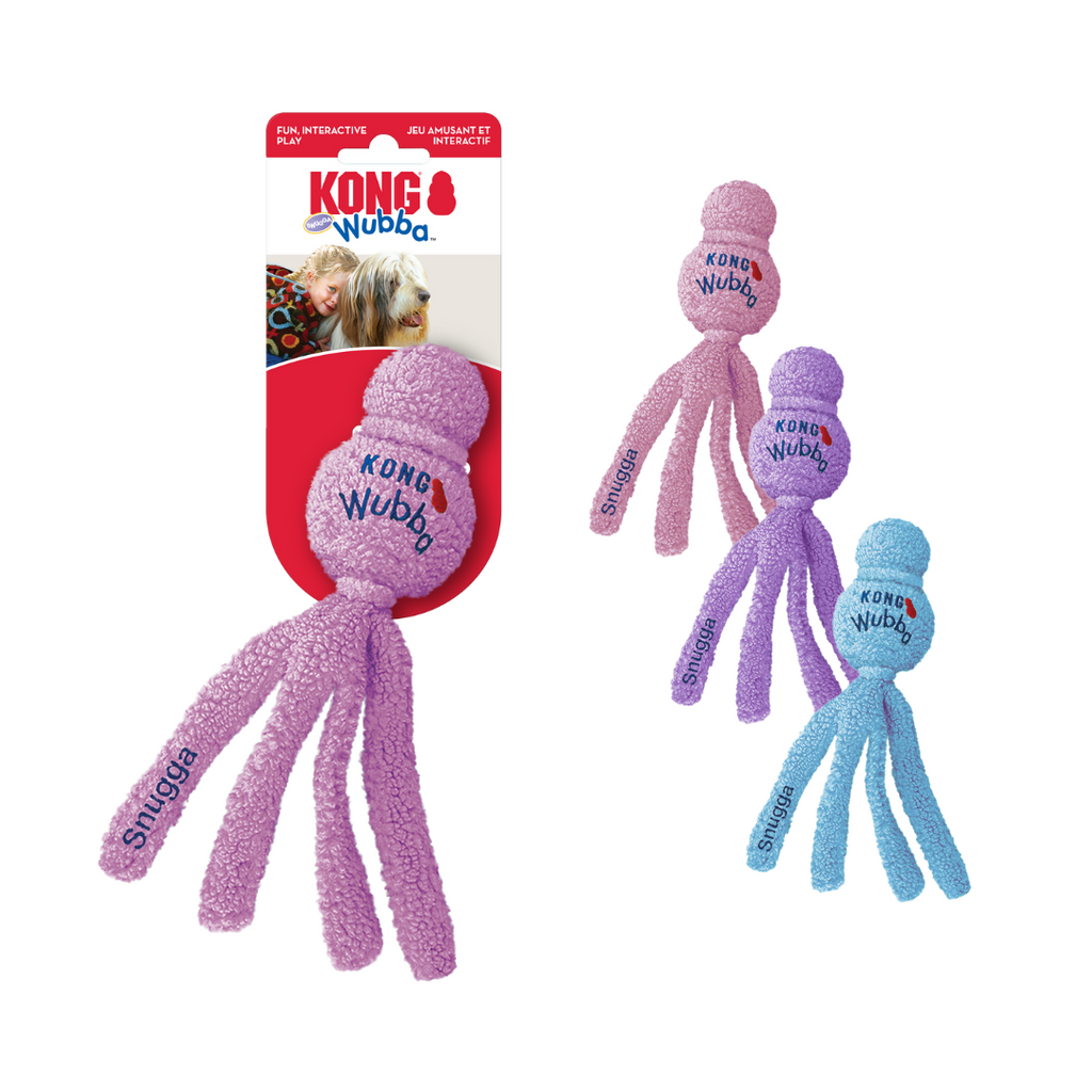 KONG Dog Toy - Snugga Wubba™ Assorted (2 Sizes).