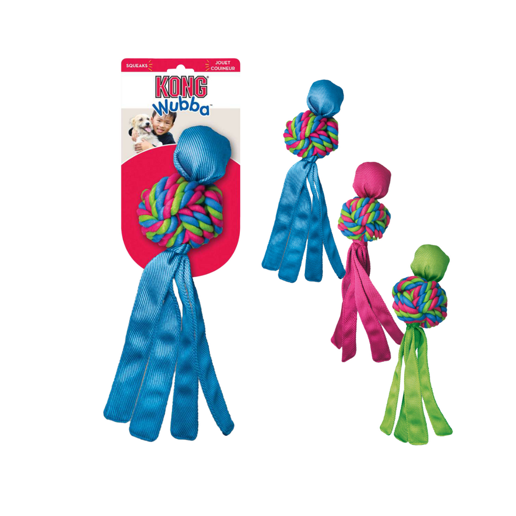 KONG Dog Toy - Wubba™ Weaves Assorted (3 Sizes).