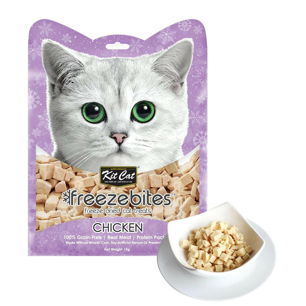 Kit Cat Freeze Bites Cat Treats - Chicken (15g).