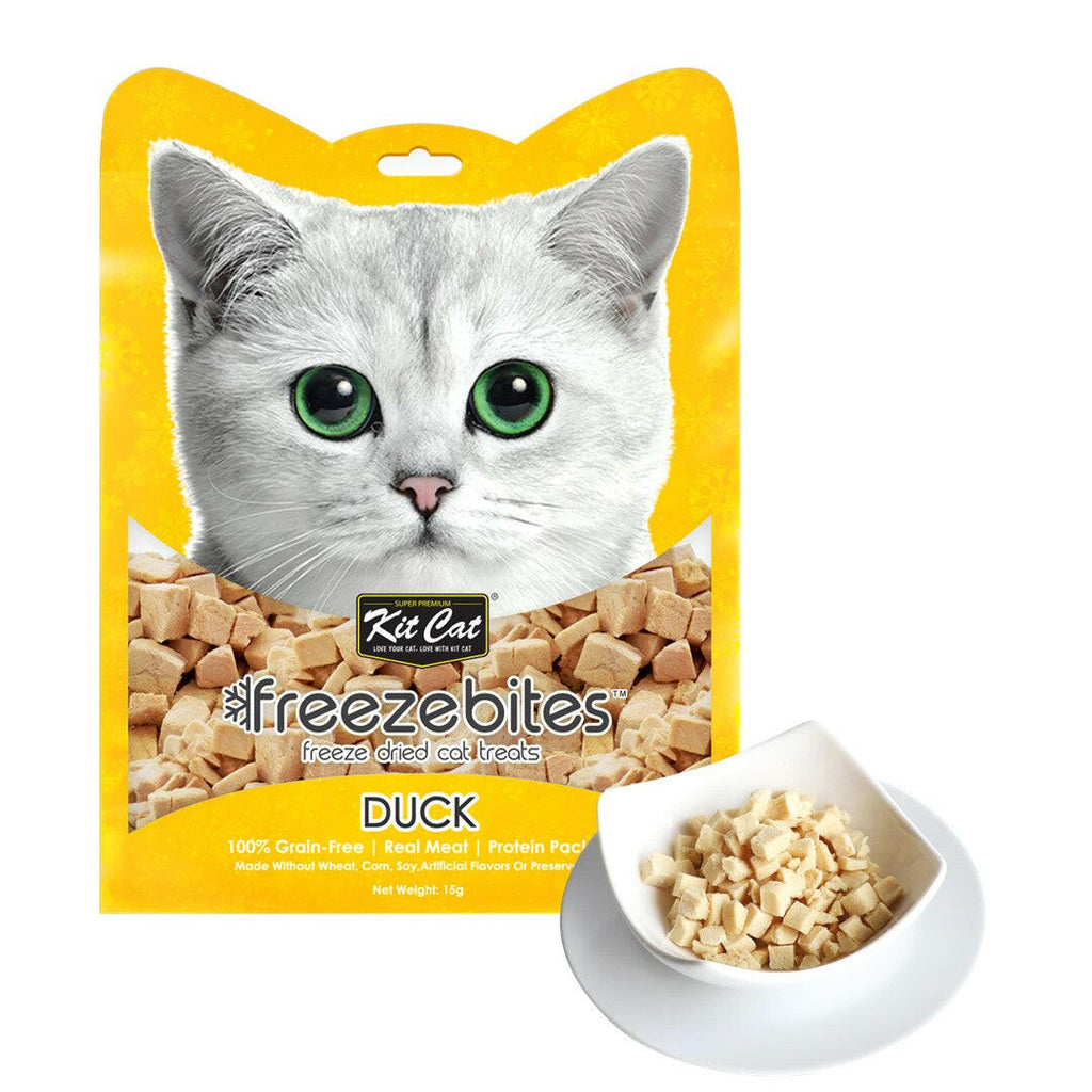 Kit Cat Freeze Bites Cat Treats - Duck (15g).