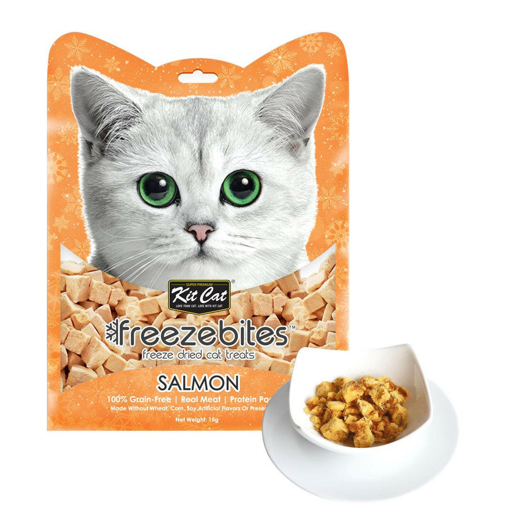 Kit Cat Freeze Bites Cat Treats - Salmon (15g).
