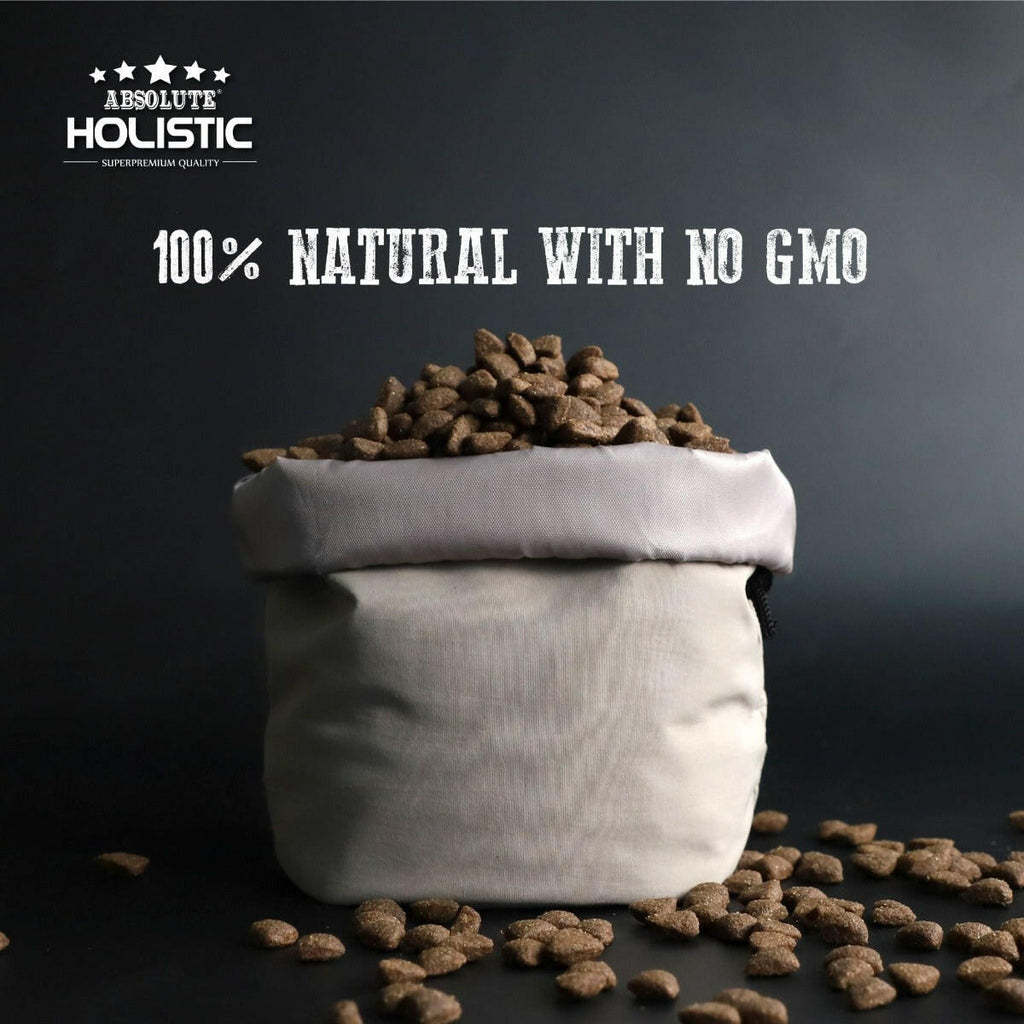 Absolute Holistic Kibbles in the Bag Dry Dog Food - Pork & Codfish (12kg).