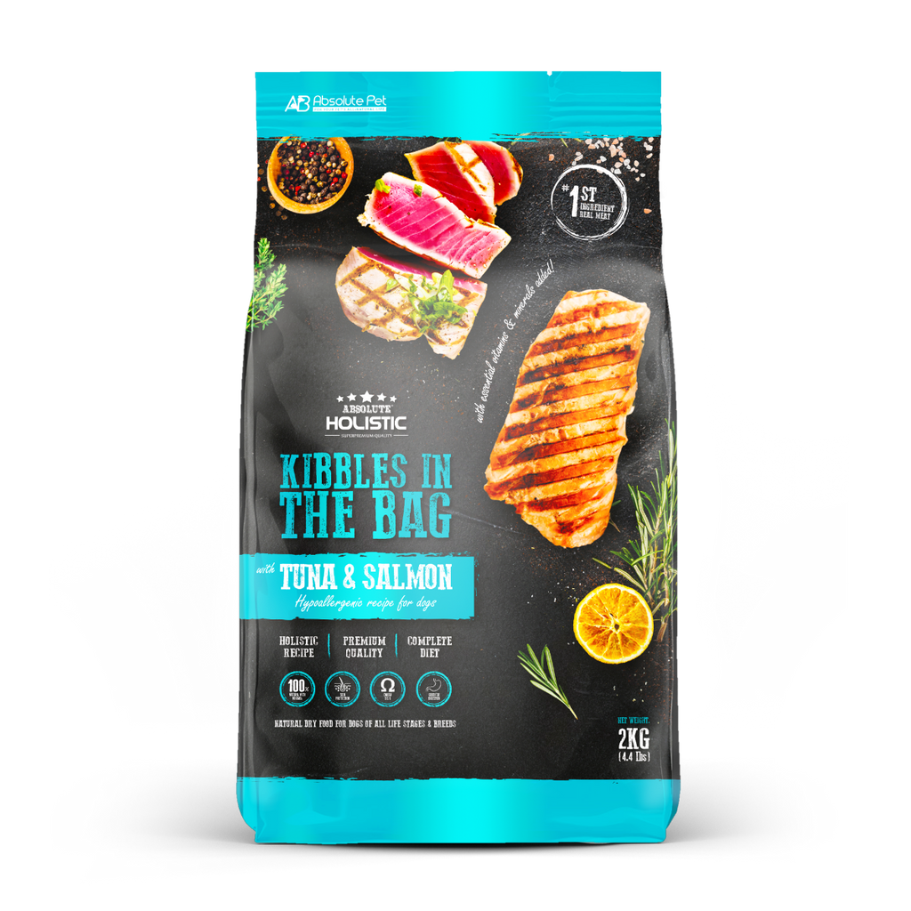 Absolute Holistic Kibbles in the Bag Dry Dog Food - Tuna & Salmon (Sample).