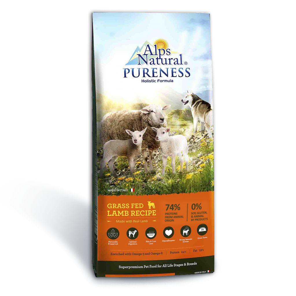 Alps Natural Pureness Holistic Dry Dog Food - Lamb Recipe (13kg).
