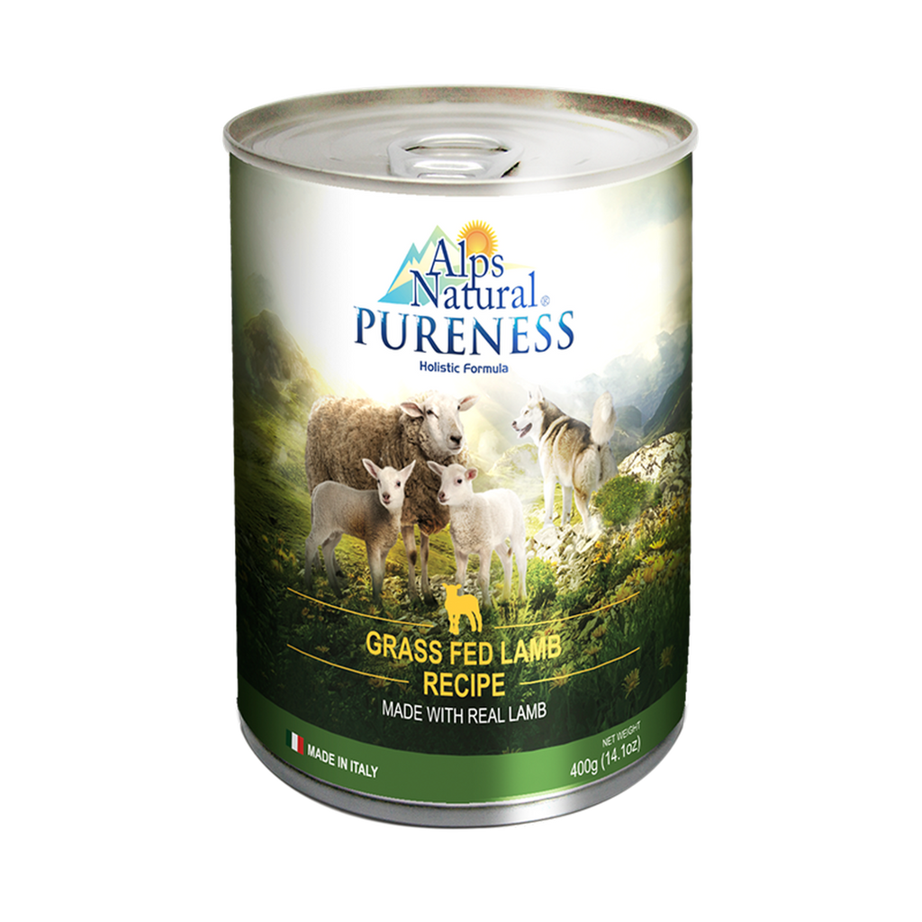 Alps Natural Canned Dog Food - Classic Lamb (400g).