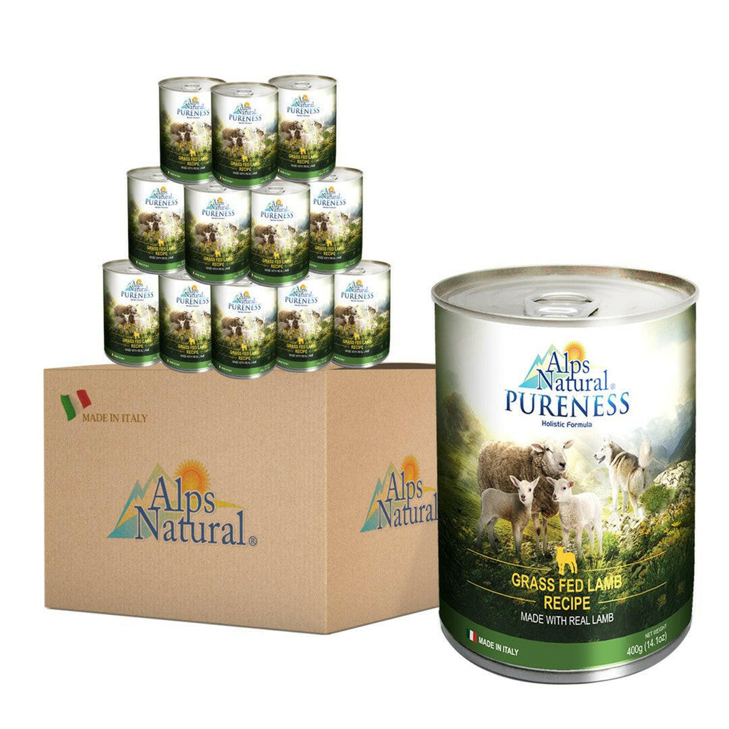 [CTN OF 24] Alps Natural Canned Dog Food - Classic Lamb (400g).
